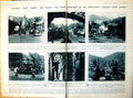 Antique Print Damaged Ibanez Filmed Horsemen Apocalypse Carnival Nice 1921