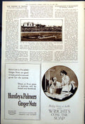 Old First Test Match Cricket Gregory Bowling To Hobbs Australia 1921 20th