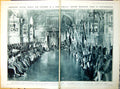 Antique Print Damaged Fontainebleau Scene Napoleon'S Eagles Uniforms 1921 20th