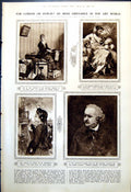 Old Disputed Paintings Ireland England Common Eel Life History 1921 20th