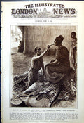 Antique Print Ceremonially Feeding King Bunyoro Uganda A Chamberlain 1921 20th