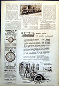 Antique Old Print Motor-Cycle Taxi'S Coming B.S.A. Machines Birmingham 1921