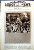 Old Lloyd George Thinking Coal Crisis Lord Minto Carries Bride 1921 20th