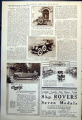 Old Rover 8Hp Lands End Hotel Packard Twin Six Cabriolet American 1921