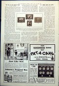 Old Print Yugo-Slav Stamps Illustrated Charity Postal Issue Kossova 1921 20th