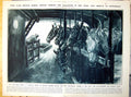 Antique Old Print Horses On Board Ship For Continent Human Consumption 1921