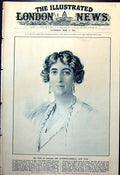 Old Print Lady Byng Canada Premier Ulster'S First Ministry J Craig 1921 20th