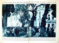 Old Vintage Print Damaged Wimbledon Tennis Longchamp Grand Prix Golf 1921 20th