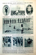 Antique Old Print Guards New Colours Blessed Portraits News Shackleton 1921