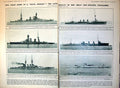 Old Vintage Print Damaged Japanese Ship-Building Programme Results 1921 20th