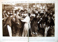 Old Vintage Print Damaged Highway Clubs From Gin Palaces Revellers 1921 20th