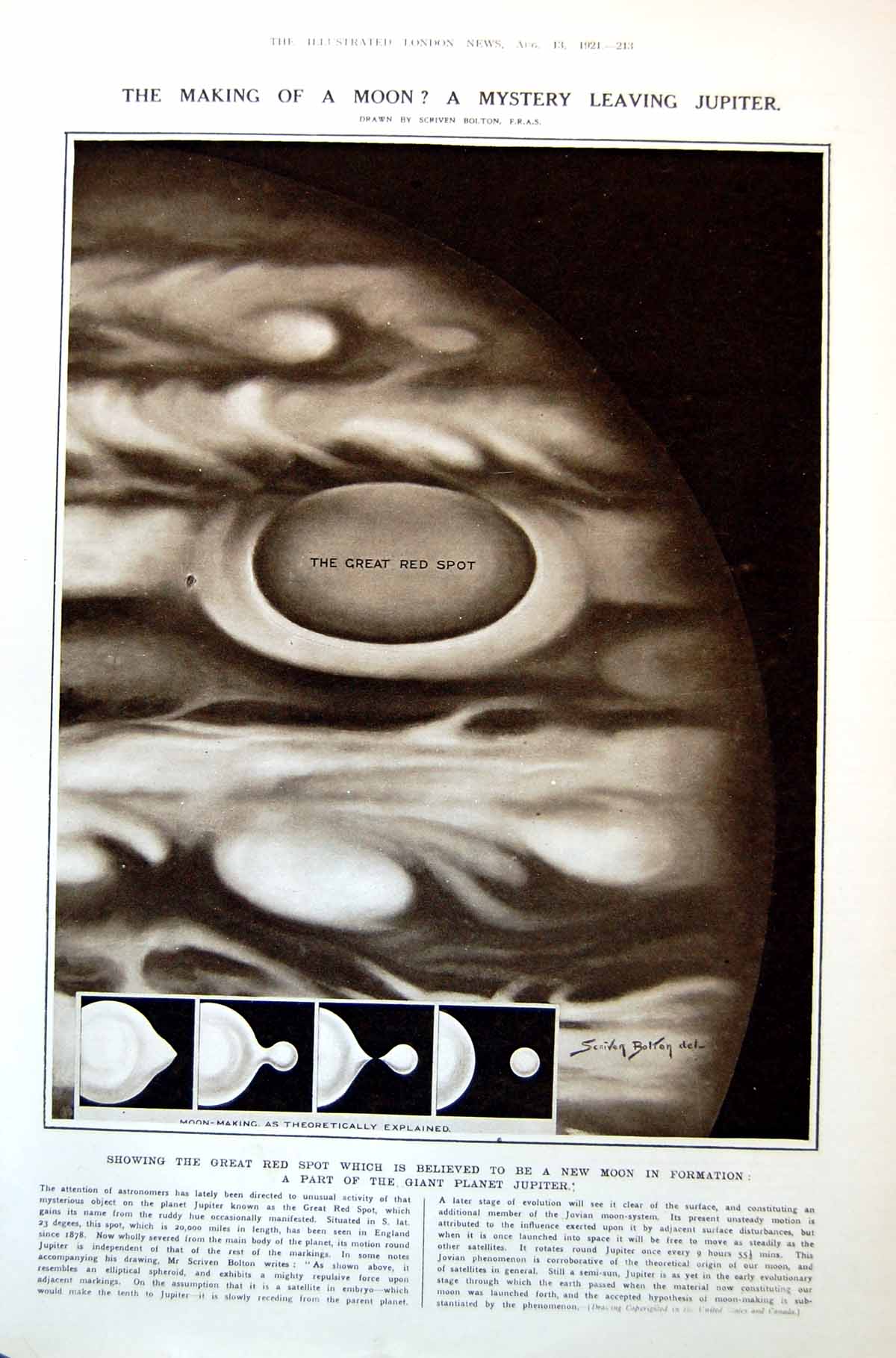 Old Print Red Spot Part Jupiter American Army Navy Training Grounds 1921 20th