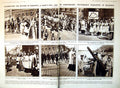 Antique Print Damaged Pageantry Budapest Building London Fire Brigade 1921 20th