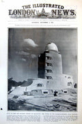 Old Vintage Print Tower Telegraphenberg Potsdam Funeral King Peter I 1921 20th