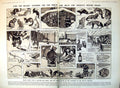 Antique Print Damaged Searching Far North Pelts Society'S Winter Wraps 1921