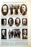 Old Print People In Public Eye Bishop Southwark Palace Yard Coventry 1921 20th