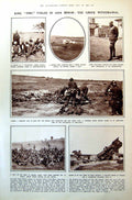 Antique Print King Tino Asia Minor Greek Withdrawal Egypt Camel Corps 1921 20th