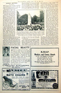 Antique Old Print War Memorial Royal Berkshire Regiment Unveiled Reading 1921