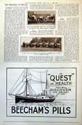 Old PrintModel Darracqs Works Suresnes Rovers Top Shropshire Hill 1921