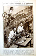 Antique Old Print Scientific Treadmill Energy Women Roman Times Fashion 1921
