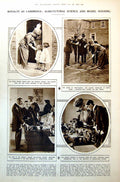 Old Print Royalty Cambridge Agricultural Science Heligoland Caisson 1921 20th