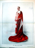 Antique Print Damaged God Speed To Our Prince After Picture By Swaine 1921 20th