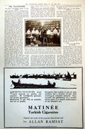 Antique Old Print Sorting Letters Gramophone Accompaniment Indianapolis 1921