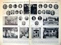 Antique Old Print Damaged Washington World Peace Uss Maryland Cemeteries 1921