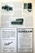 Antique Print Olympia Motor Show Voisin Sports Model Swift All Weather 1921