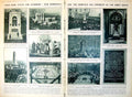Antique Old Print Damaged War Memorials Armistice Day Ceremonies Abbey 1921