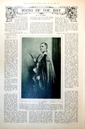 Original Old Vintage Print Field Marshall Sir William Robertson Portrait 1921