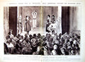 Antique Old Print Damaged Pageant Dress Costumes For Devonshire House 1921 20th