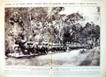 Old Vintage Print Damaged Khmer Sculpture Restored French Cambodia 1921 20th