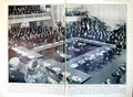 Original Old Vintage Print Damaged Washington Conference Naval Disarmament 1921