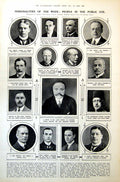 Old People Public Eye M. Loucheur Memorials Armistice Cape Town 1921 20th