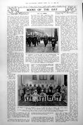 Antique Old Print Prince Wales Lucknow Scots Guard Honour Scottish Peers 1922