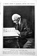 Antique Print Arthur J. Balfour Statesman Portrait Christian Art Rome 1922 20th