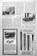 Old Print Harrods Christmas Delivery Vans Prince Wales Crossley Car 1922 20th