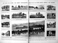 Old Vintage Print Damaged Qourn Leicestershire Meets Kennels Country 1922 20th