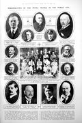 Antique Print People Public Eye Prince Kheddar Pope'S Parents Ski Jump 1922
