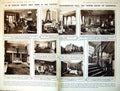 Original Old Vintage Print Damaged Gsborough Hall Harewood Interiors 1922 20th
