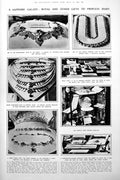 Antique Print Sapphire Diamond Emerald Gifts Princess Mary Work Basket 1922