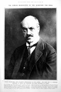 Antique Old Print Es Montagu Portrait Prince Viceroy India Delhi Scenes 1922