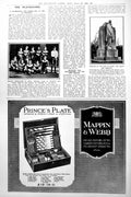 Antique Old Print British Footballers Spain Bushey War Memorial Unveiled 1922