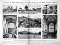 Old Vintage Print Winchester College Public School Interior Exterior 1922 20th