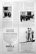 Antique Old Print Queen Waterloo Victory Station Memorial Arch Interior 1922