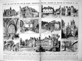 Antique Print Damaged Winchester College Coue Cannibal Feast Platypus 1922 20th