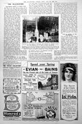 Old Vintage Print War Memorial St. Mary'S Church Nottingham Unveiled 1922 20th