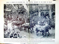 Old Vintage Print Damaged Prince Wales Returns London Alexandra Day 1922 20th