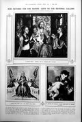 Print National Gallery Trinity Angels St Georges Military Chapel Baghdad1922